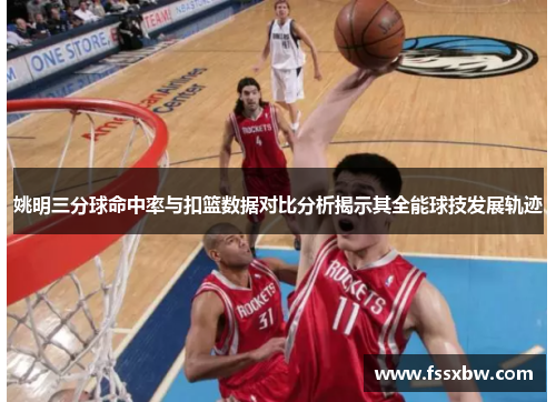 姚明三分球命中率与扣篮数据对比分析揭示其全能球技发展轨迹